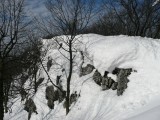 Na hrebeni bolo snehu veľa