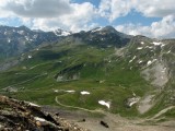 Cestne sedlo Hochtor - tu nase tatose pod kapotou dostali zabrat