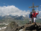 Z Hochtoru na najľahšie dostupnú trojticícovku Noespitze 3005 m