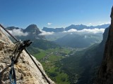 Dolomity - tri ferraty v okolí údolia Val Gardena