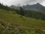 Tura z Hauser Kaibling ku plesu Moarsee a na kopec Bärfallspitze (2150m)