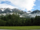 Schladming nas na konci augusta privital snehovou burkou.