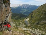 Zostup k "zrkadlovemu jazeru" Spiegelsee