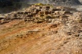 Travertínové terasy Mammoth Hot Springs