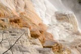 Travertínové terasy Mammoth Hot Springs