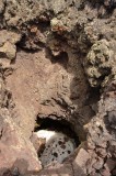 pohľad do krátera 
