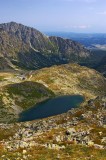 Malé Hincovo pleso pri zostupe z Kôprovského štítu