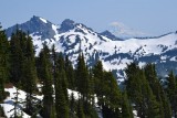 Silueta Mount Adams (3743 m)