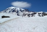 Hore pod Mt. Rainier vládne už len ľad a sneh