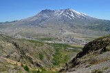 Sopka z vyhliadky Johnston Ridge Observatory