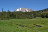 Náš cieľ, Lassen Peak, sa vynára