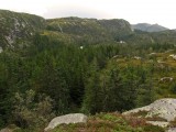 Počas pracovnej cesty sa mi podarilo vybehnúť na dve vychádzky na vrch Rundemanen. V nižších polohách ešte prevláda pekný les