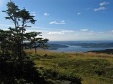 Pohľad na fjord z vrcholu Rundemanen (568 m)