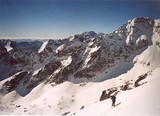 lyžovanie z Vrcholu Baraních rohov