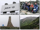 Vrchol Babiej Hory, hoci to nie je na týchto záberoch dobre vidieť, bol doslova obsypaný poľskými turistami .... škoda, že bolo škaredé počko.