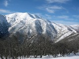 Mt. Feathertop, 1799mnm, pohlad od chaty