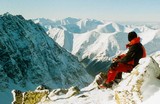 pohlad z maleho Koprovskeho do Koprovskej doliny a na Zapadne Tatry