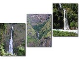 Všadeprítomné vodopády, ich krásu a mohutnosť je možné vidieť vo všetkých častiach okruhu.