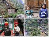 Na rozdiel od dospelých nepalské deti sa radi fotia.
