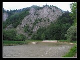 Dunajec a jeho meandre.