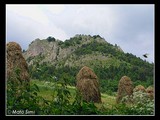 Haligovské skalky od východu (zo zelenej značky)..