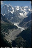 Mer de Glace a Les Grandes Jorasses.