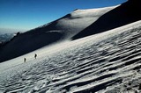 zostup z Dome du Gouter