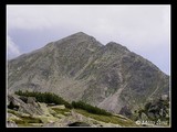 Pohľad na vrchol Vf.Bucura I (2433 m).