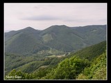 Chocholianska dolina, výhľad zo Sokoliej skaly.