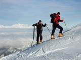 Ski-touring on Ďumbier