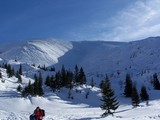 schneegraben, napravo hore vrchol Klosterwappen