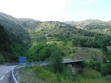 cesta k tunelu pod Col de Tende
