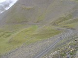 posledný úsek pod tunelom od Jausiers