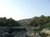 Wadi Al Hoquain. Tu sme prespali a vykupali sa v sladkej vode.