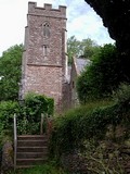 All Saints' Church, Aisholt (hlboko v horach)