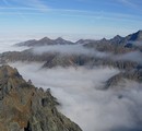 Pohľad na východ  - Belianske Tatry, Jahňací a Kolový štít