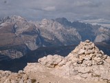 vrchol... Monte Cornetto (2185 m)