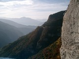 vyhlad na poslednom metri CANYONu (vlavo)