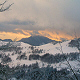 Prvý tohtoročný sneh na hrebeni Veľkej Fatry, 2006