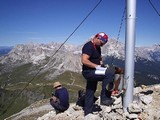 na vrchole Mt. Cernera