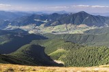 Over Prašivá ridge