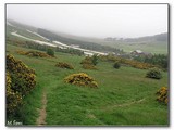 Prvé zjazdovky na svahoch Hillend Parku (severná časť Pentland Hills).