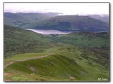 Pohľad na Loch Earn a cestičku do Ardvorlich.