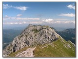 Výhľad z najvyššieho štítu, La Om (2238 m).