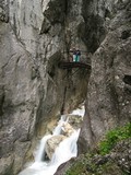 Cieľom je kaňon Hoellentalklamm