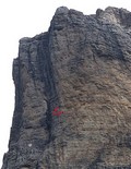 Talianska dvojka v hornej časti Torre Venezia (asi Via Andrik)