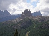 Cinque Torri zo steny Col de Bos