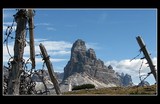 Monte Piana, pohľad na Čimu