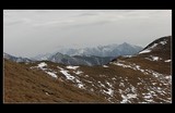 pohľad cez Malý Baranec na Tatry