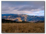 Nízke Tatry v podvečerných lúčoch.